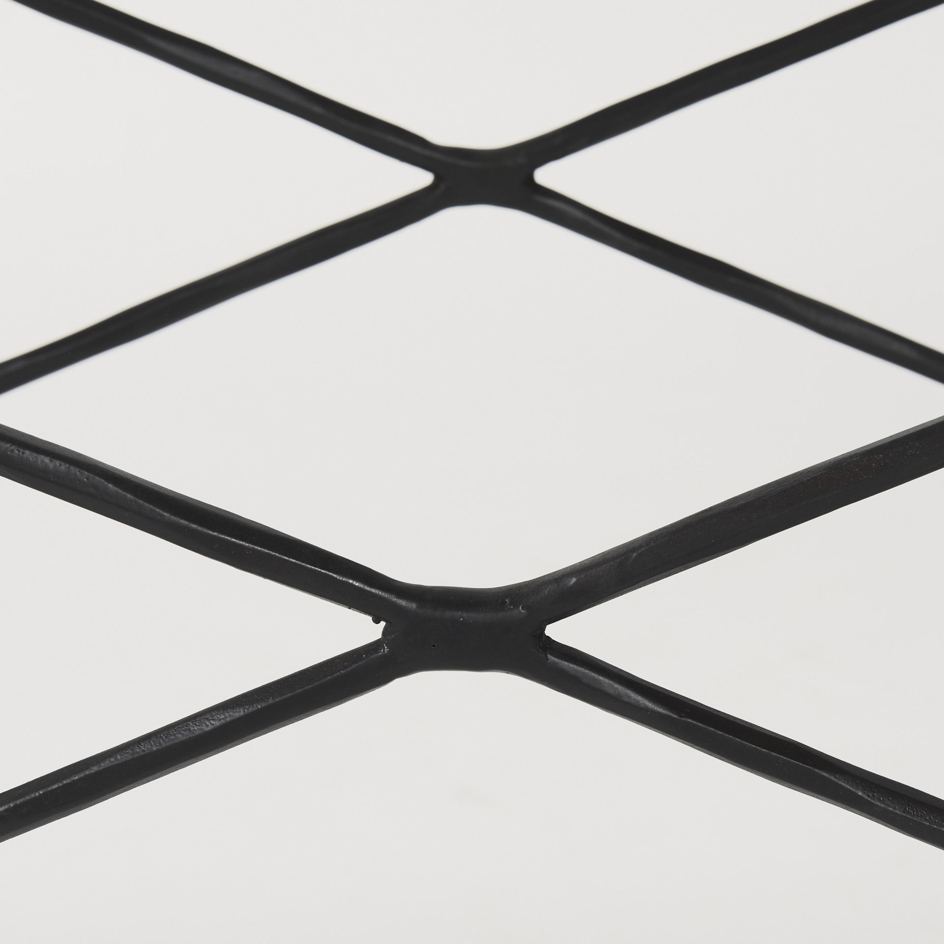 Lorlei Marble Top with Black Iron Base Console Table large image 