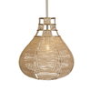 Hestia 1 Light Natural Rope Pendant, Mini Light Pendant by Uttermost, 16" width x 16.25" height x 16" diameter x 16" depth thumbnail 1