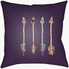 Arrows Accent Pillow, Decorative Pillow by Surya, 18" length x 18" width thumbnail