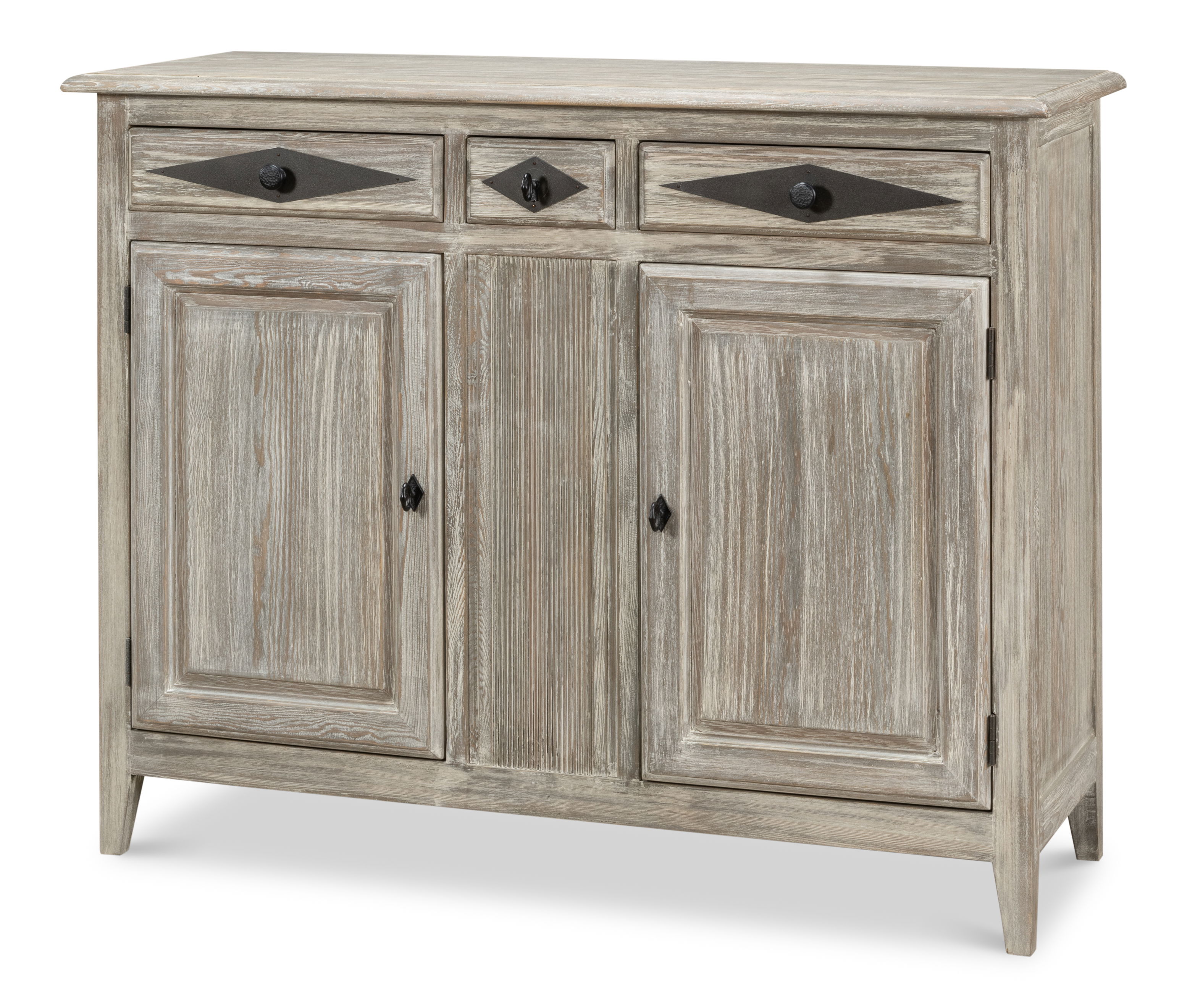 Shepherd Bungalow Buffet, Cabinets & Sideboard by Sarreid, 54" length x 19" width x 42" height View 1