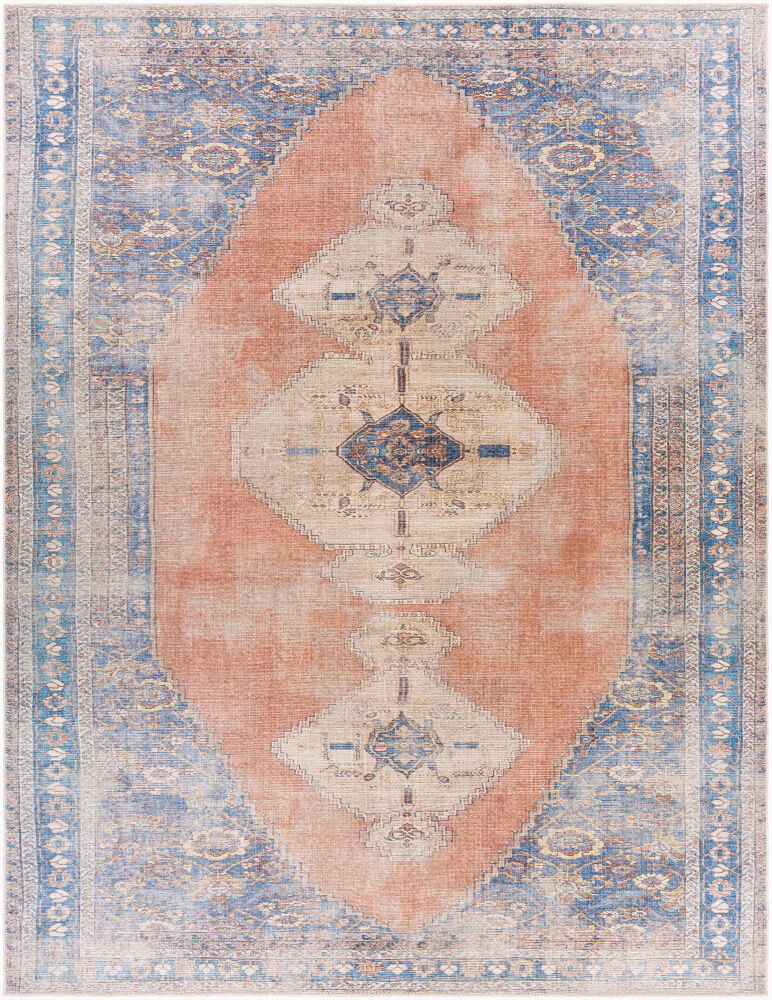 Amelie Machine Woven Rug, by Surya, 1'3.75" length x 1'3.75" width