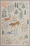Rifle Paper Co. x Loloi Menagerie Rug, 2'3" length x 3'9" width thumbnail 1