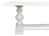 Lionisio Trestle Table  Cortina White, by Sarreid, 3'5" length x 7' width x 2'6" height thumbnail 8