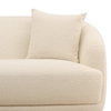 Yulissa Sofa Cream, Sofas & Sectional by Dovetail, 94.5" width x 30" height x 38.5" depth thumbnail 6