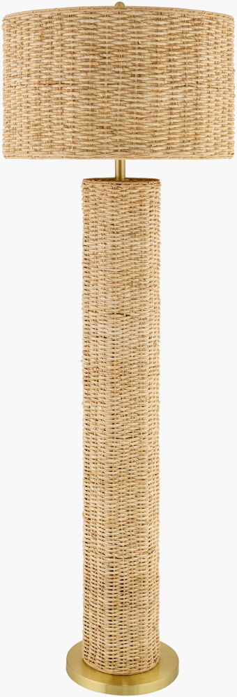 Cirebon Accent Floor Lamp, by Surya, 20" width x 63" height