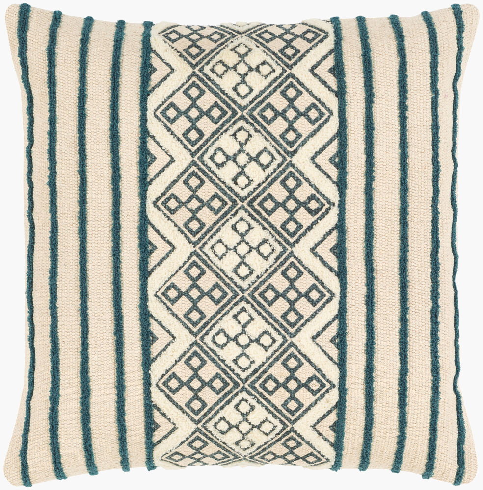 Tanya Accent Pillow, Decorative Pillow by Surya, 20" length x 20" width