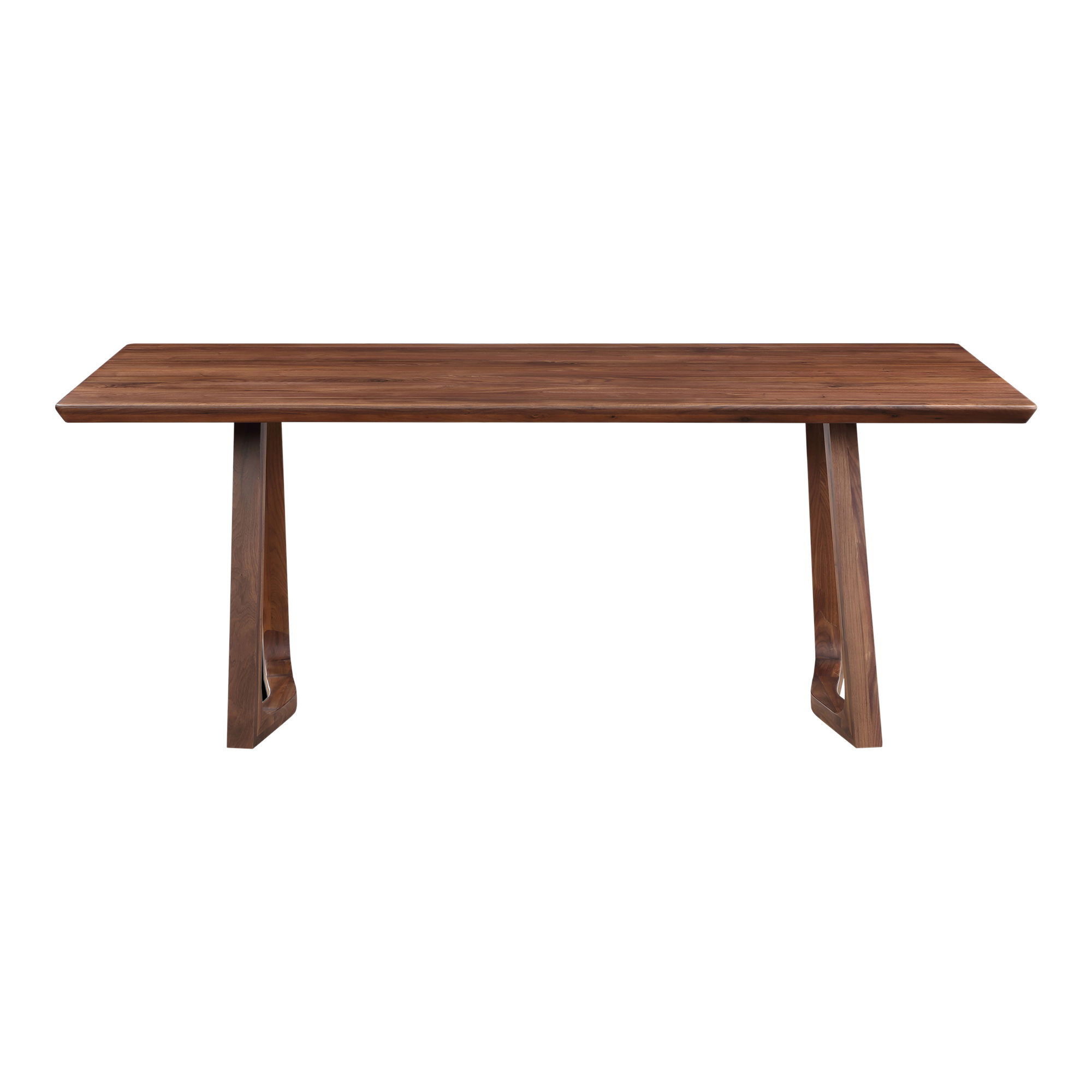 Silas Dining Table Walnut Brown large image 