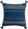 Trenza Accent Pillow, Decorative Pillow by Surya, 18" length x 18" width thumbnail