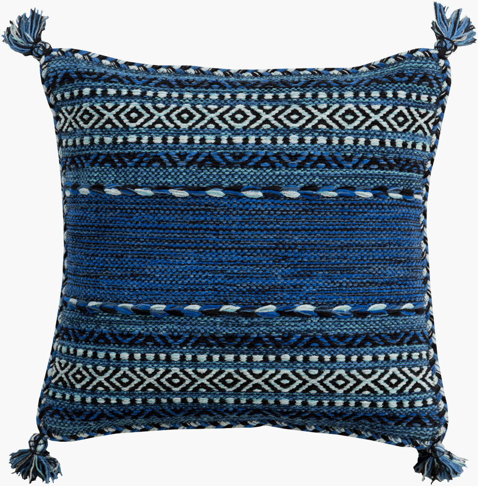 Trenza Accent Pillow, Decorative Pillow by Surya, 18" length x 18" width
