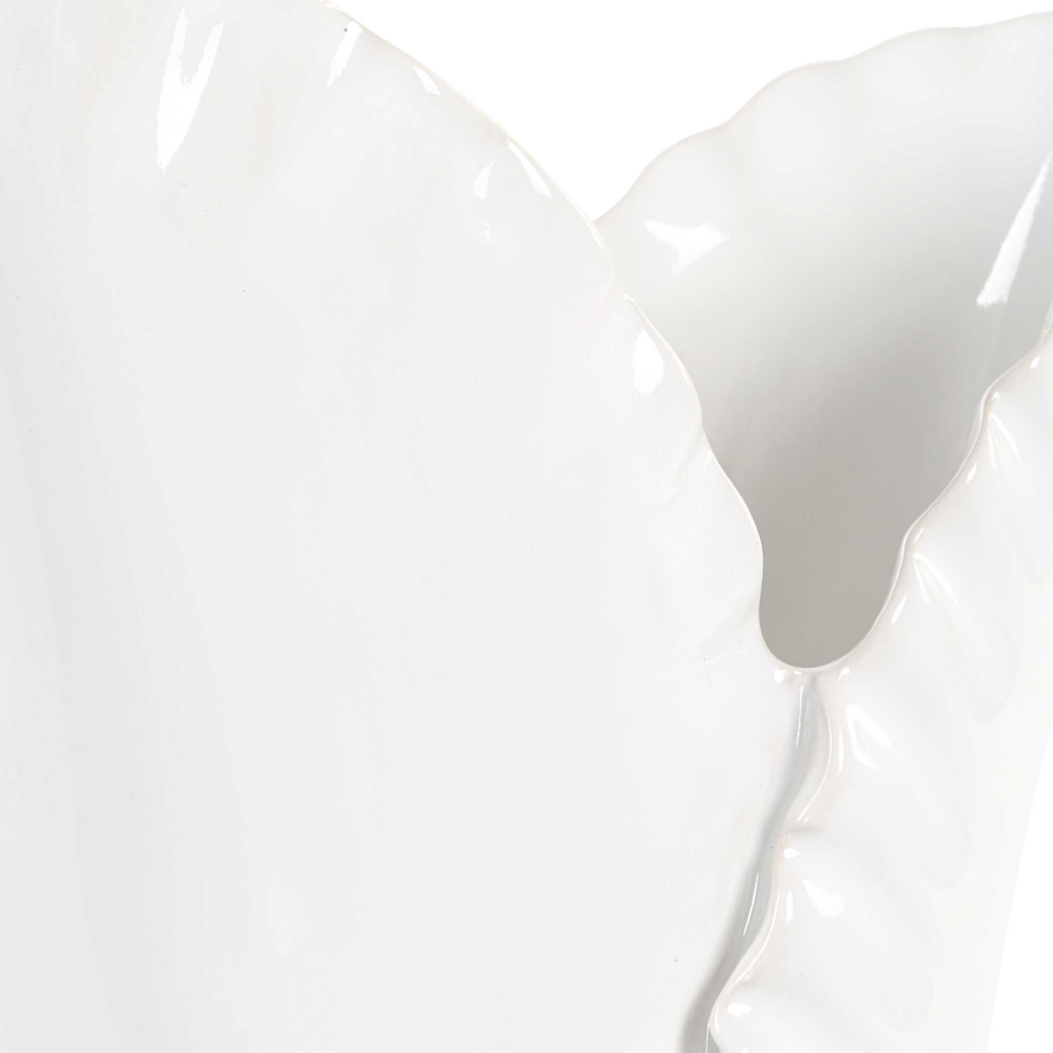 Leafscape White Vases Set/2 large image 