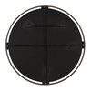 Cornelia Black Round Mirror, by Uttermost, 3'6.5" width x 3'6.5" height x 1.25" depth thumbnail 8