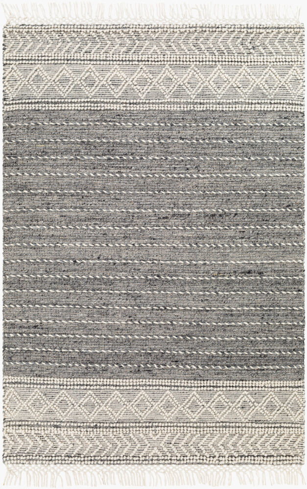 Lucia Handmade Rug, by Surya, 1'6" length x 1'6" width