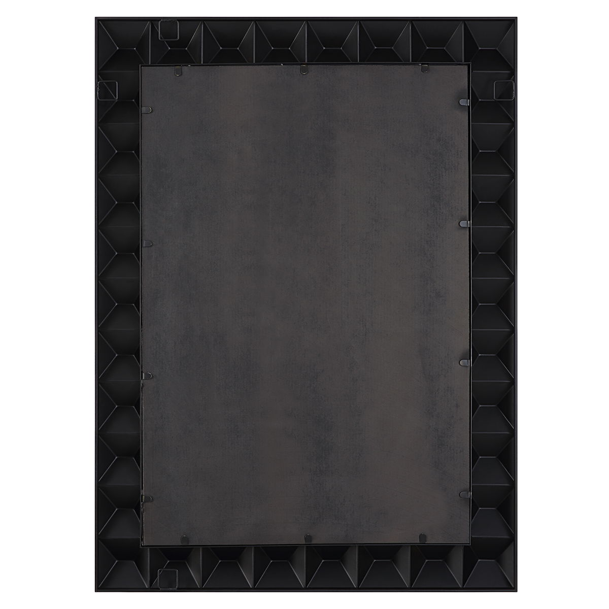 Studded Black Mirror, by Uttermost, 31.75" width x 43.25" height x 2" depth View 8