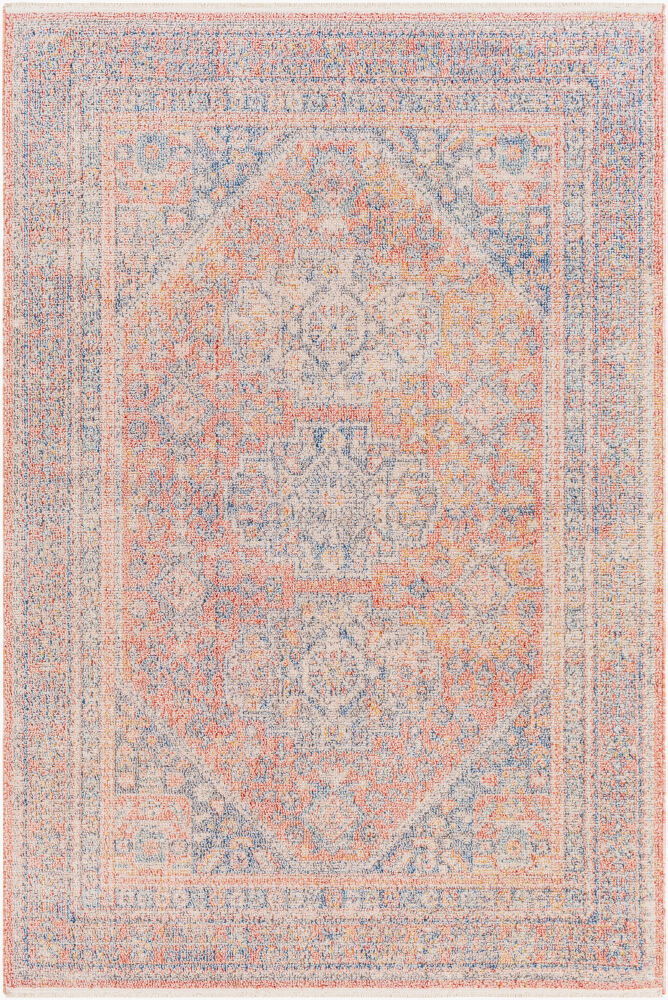 Subtle Machine Woven Rug, by Surya, 6'11.86" length x 5'2.99" width