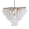 Goccia 6 Light Tear Drop Glass Pendant, Ceiling Light by Uttermost, 28.75" width x 23" height x 28.75" diameter x 28.75" depth thumbnail 4