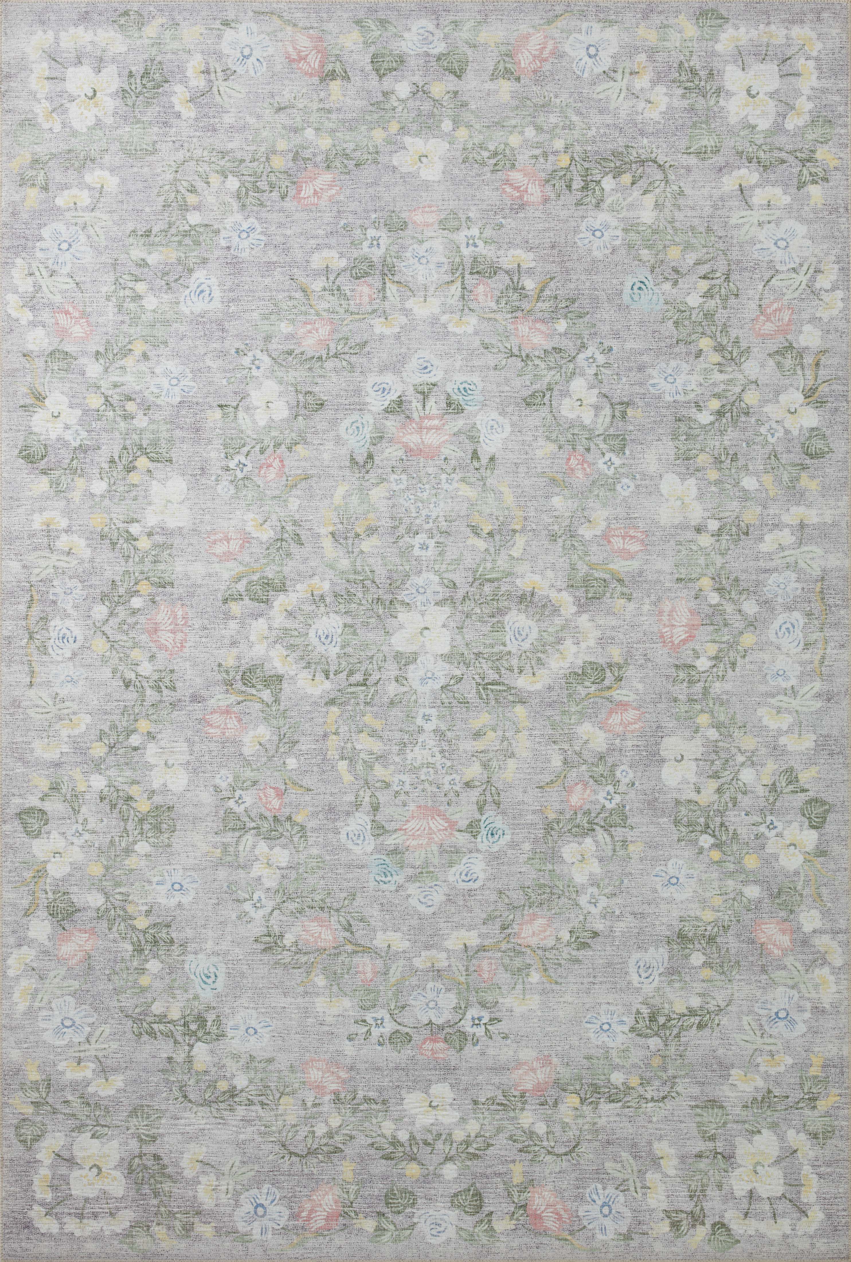 Rifle Paper Co. x Loloi Palais Rug, 2'6" length x 7'6" width View 1