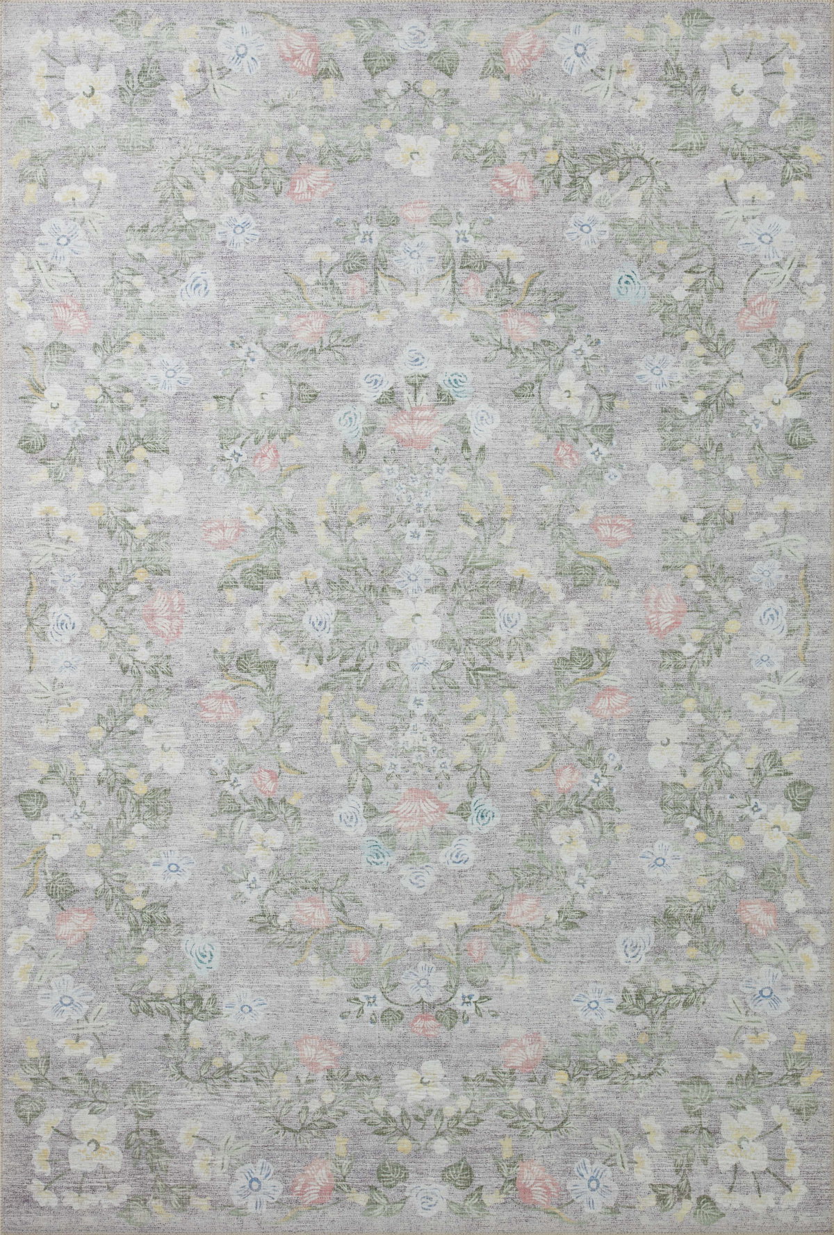 Rifle Paper Co. x Loloi Palais Rug, 2'6" length x 7'6" width View 1