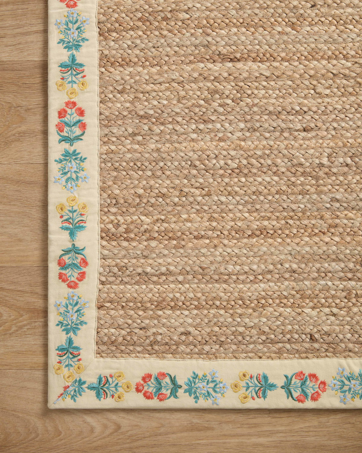Rifle Paper Co. x Loloi Costa Rug, 3'6" length x 5'6" width View 5