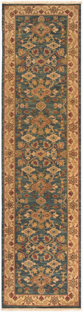 Soumek Handmade Rug, by Surya, 10' length x 2'6" width