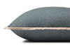 Loloi Blue Pillow, Decorative Pillow, 22" length x 22" width thumbnail 3
