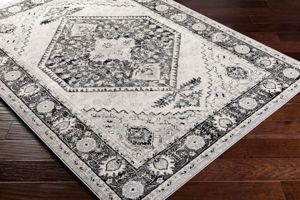 Monaco Machine Woven Rug, by Surya, 1'3.75" length x 1'3.75" width