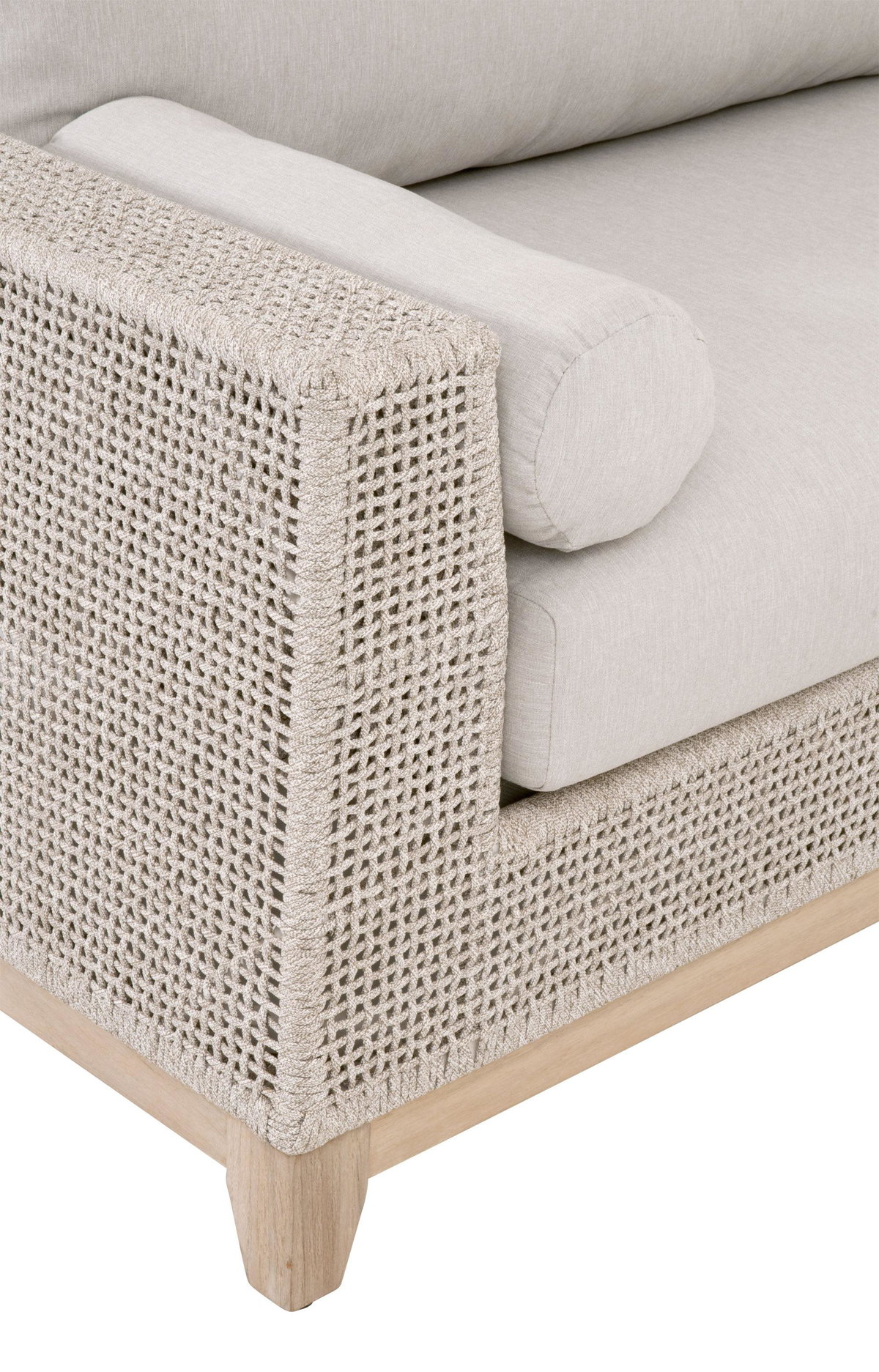 Tropez Outdoor Modular Left Facing 1-Arm Sofa, Seating by Essentials for Living, 45" width x 33" height x 34" depth View 10