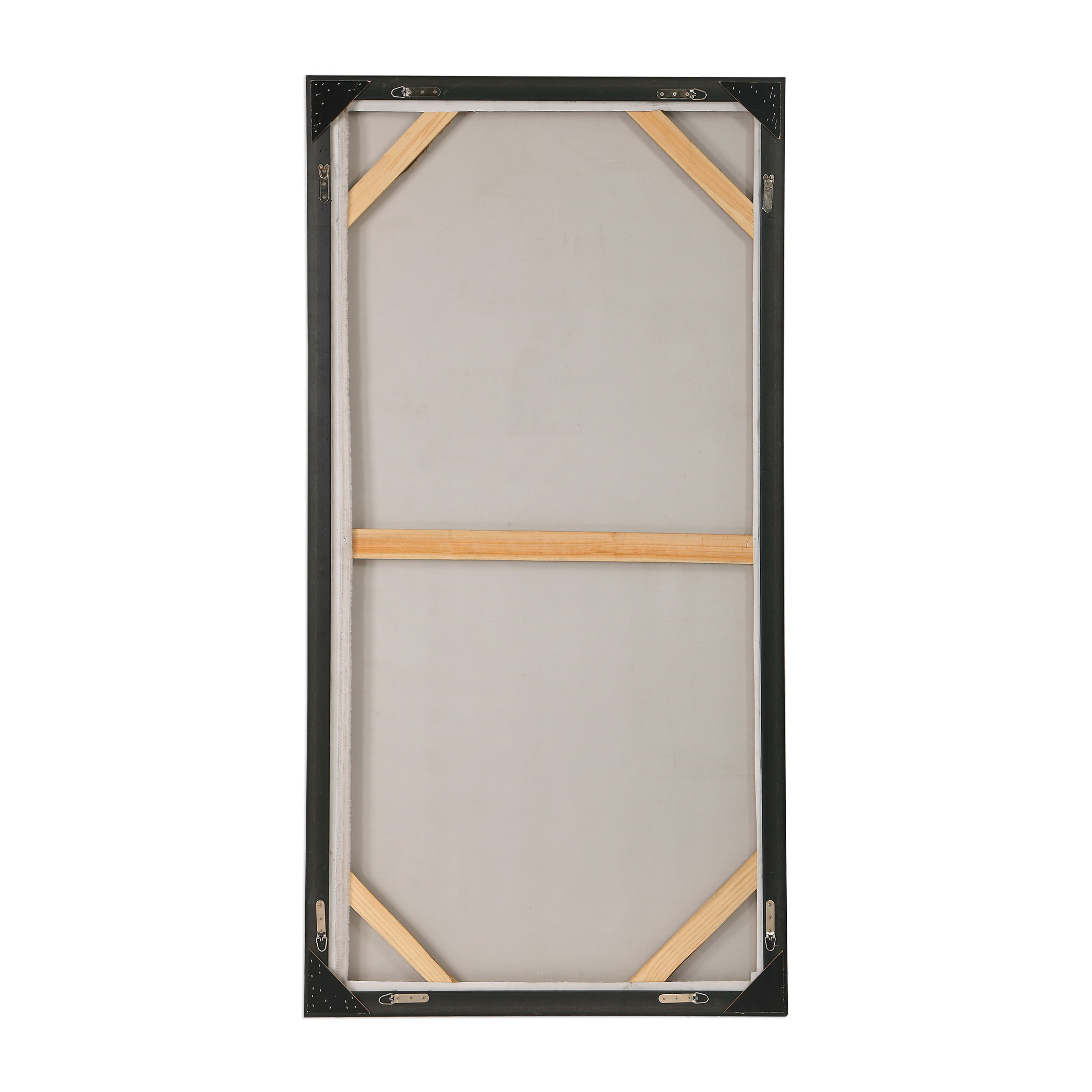 Behind The Falls Abstract Art, Painting by Uttermost, 69.75" width x 35.75" height x 1.5" depth View 7