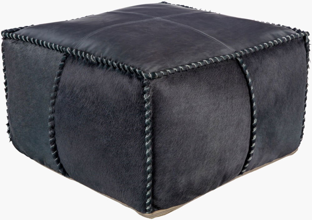 Ranger II Pouf, Ottoman by Surya, 22" width x 13" height