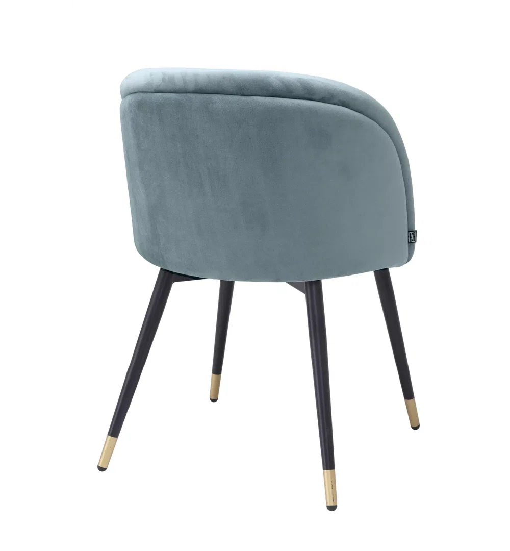 Chlo Upholstered Dining Chair, by Eichholtz USA, 23" width x 30" height x 23" depth View 2