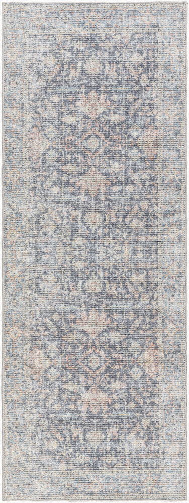 Olympic Machine Woven Rug, by Surya, 7'2.61" length x 2'7.5" width