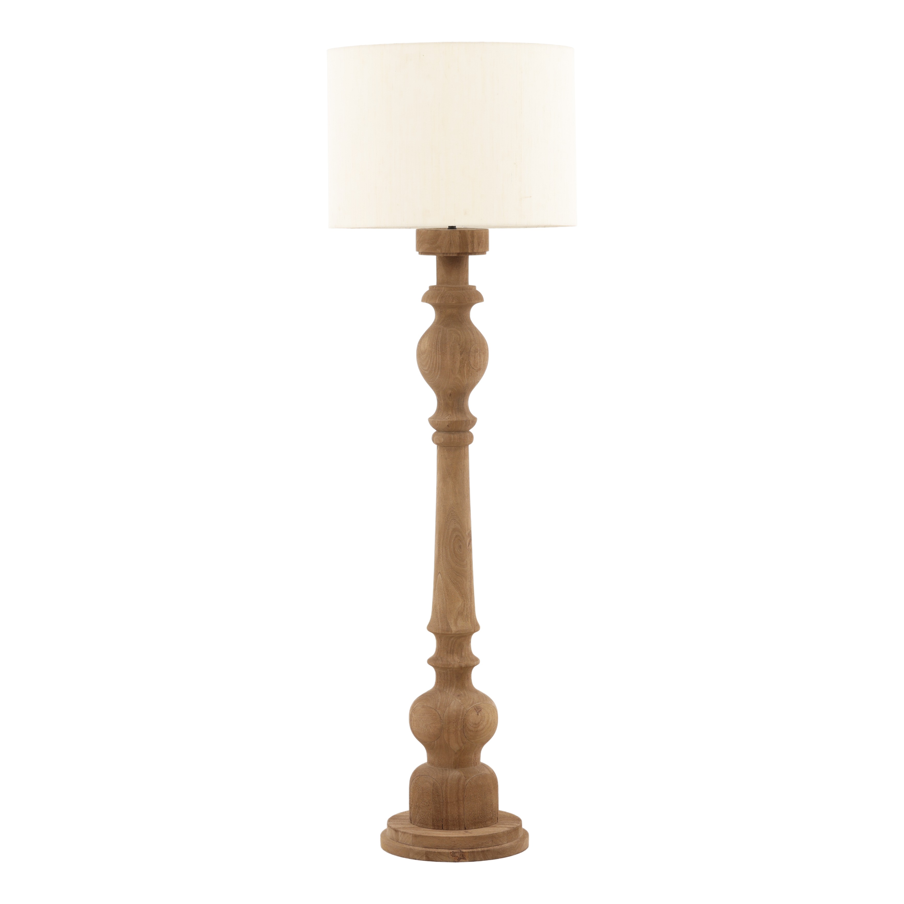 Candela Floor Lamp Light Brown large image 