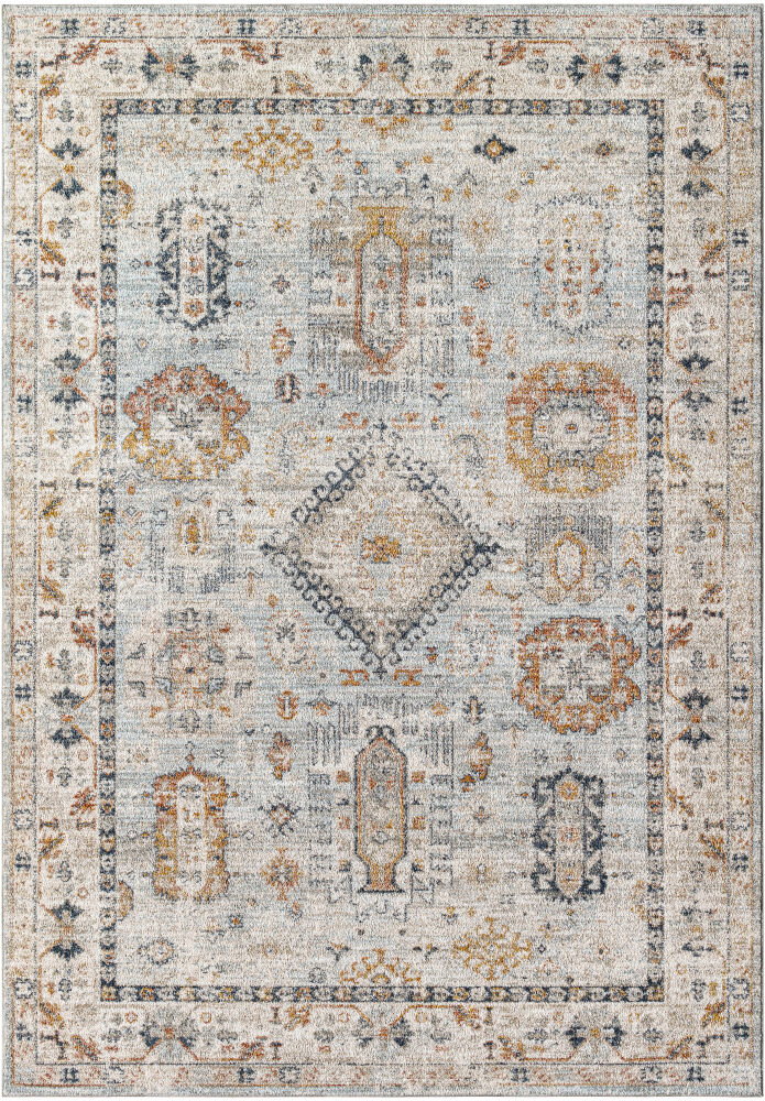 Beckham Machine Woven Rug, by Surya, 1'3.75" length x 1'3.75" width