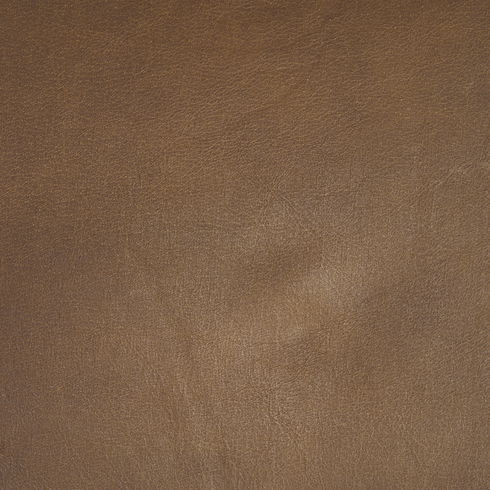 Taniel Brown Leather with Black Metal Stool