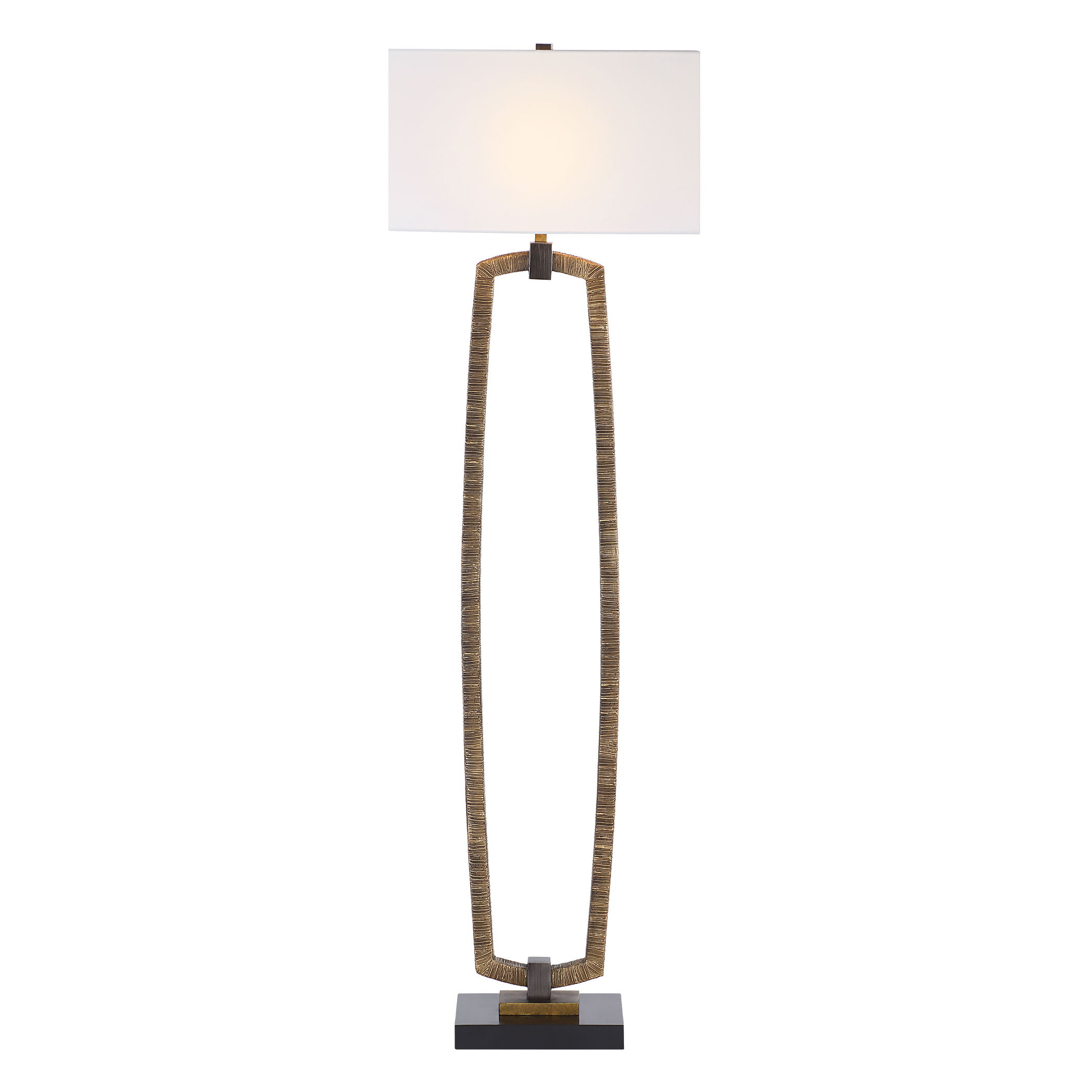 Relic Gold Floor Lamp large image 