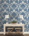 French Artichoke Dam Blue Wallpaper thumbnail 1