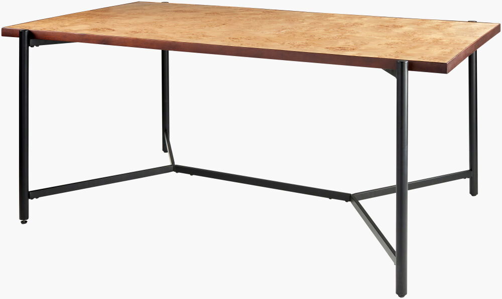 Judith Dining Table, by Surya, 72" width x 30" height
