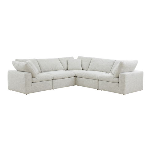 Terra Condo Classic L-shaped Modular Sectional Coastside Sand