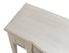 Madora Bungalow Console Table  Grey, by Sarreid, 1'3" length x 4' width x 2'9" height thumbnail 11