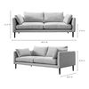 Raval Sofa Light Grey thumbnail 9