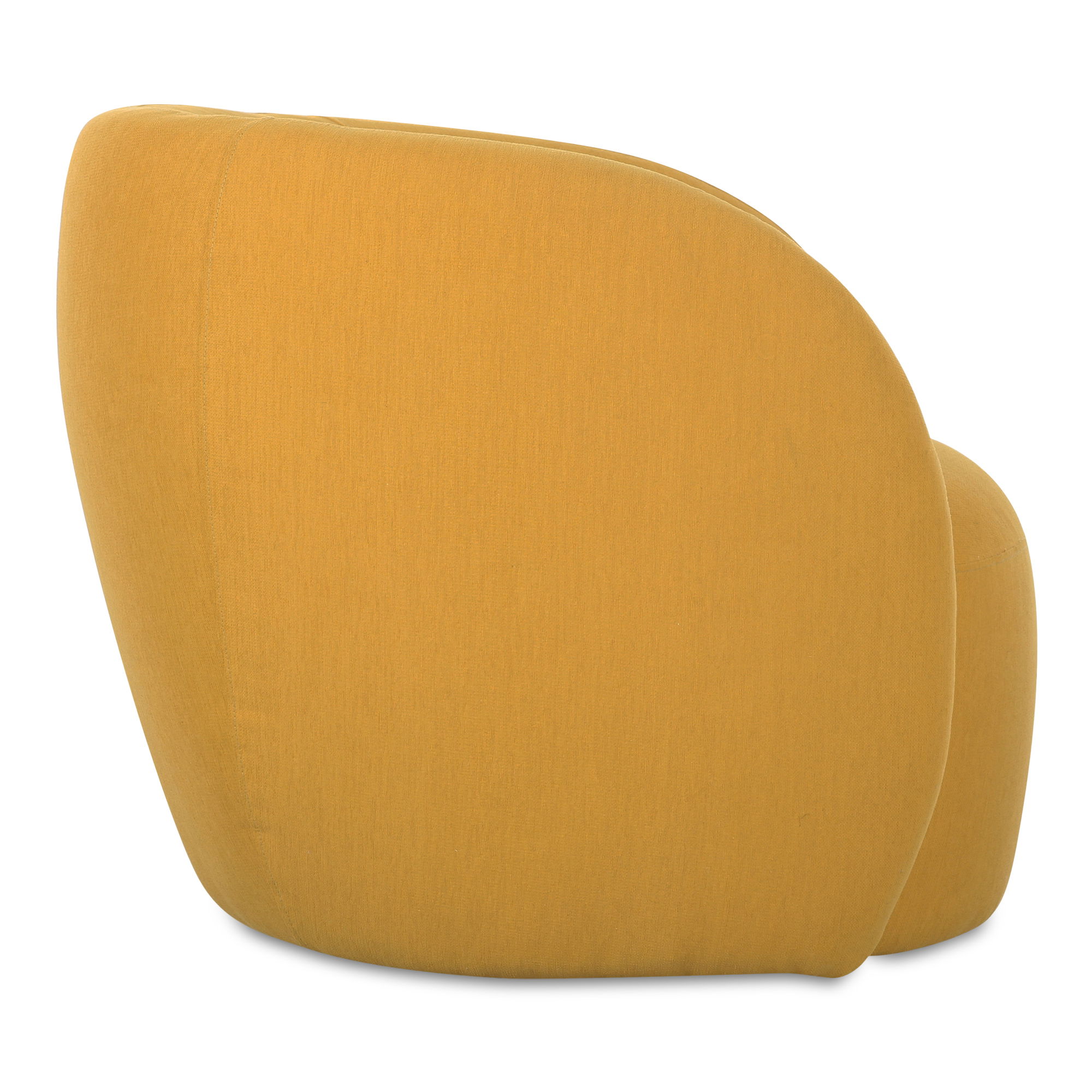 Rae Outdoor Accent Chair Deep Yellow, Outdoor Chair by Moe's Home, 2'8" width x 2'2" height x 2'5" depth View 3