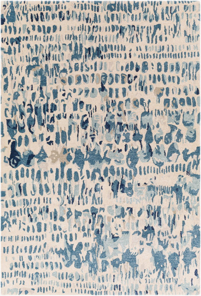 Kavita Handmade Rug, by Surya, 3' length x 2' width