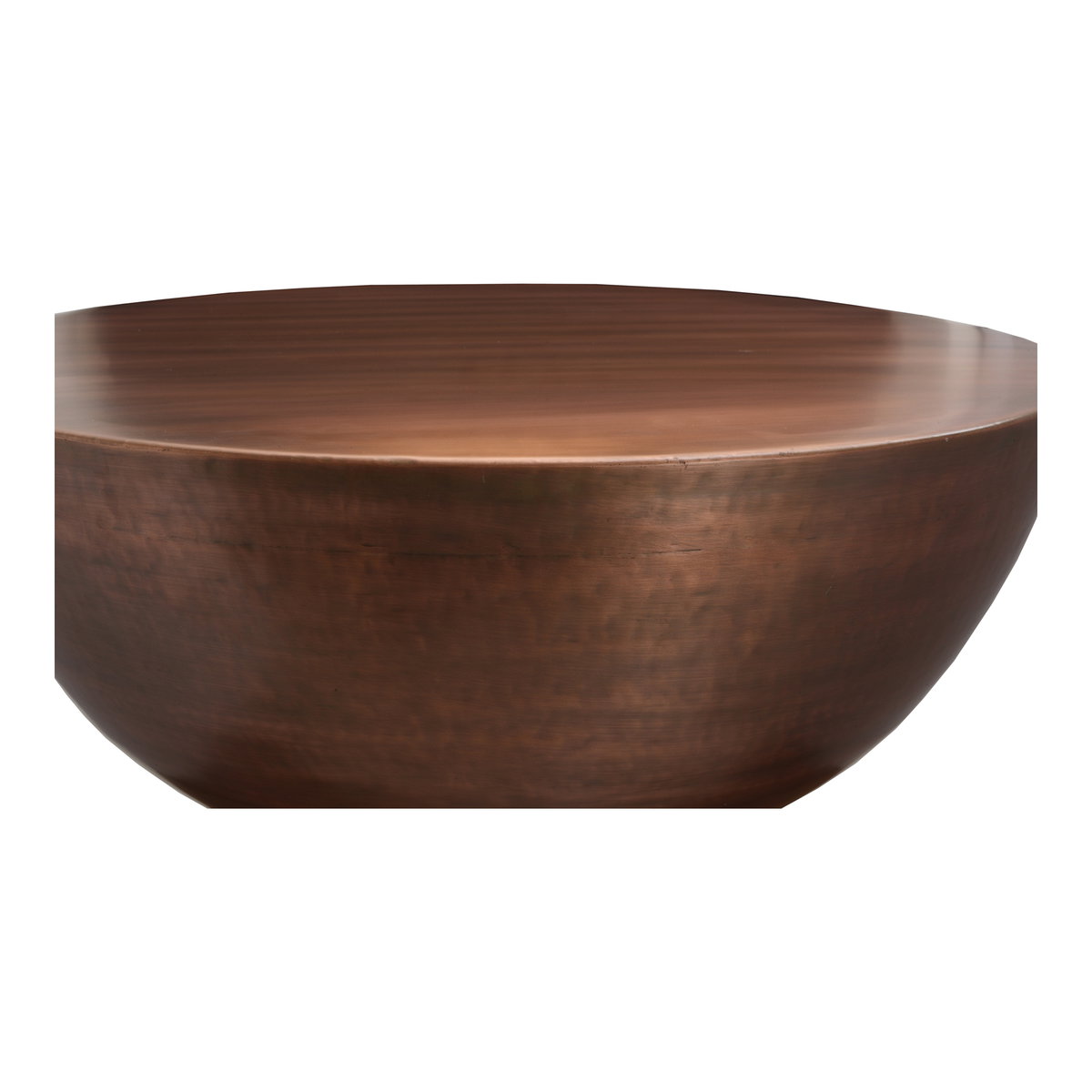 Conga Coffee Table Copper, by Moe's Home, 31.25" width x 12.5" height x 31.25" depth View 3