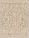 Rockport Machine Woven Rug, by Surya, 1'3.75" length x 1'3.75" width thumbnail