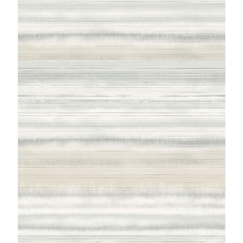 Fleeting Horizon Stripe Tan Wallpaper