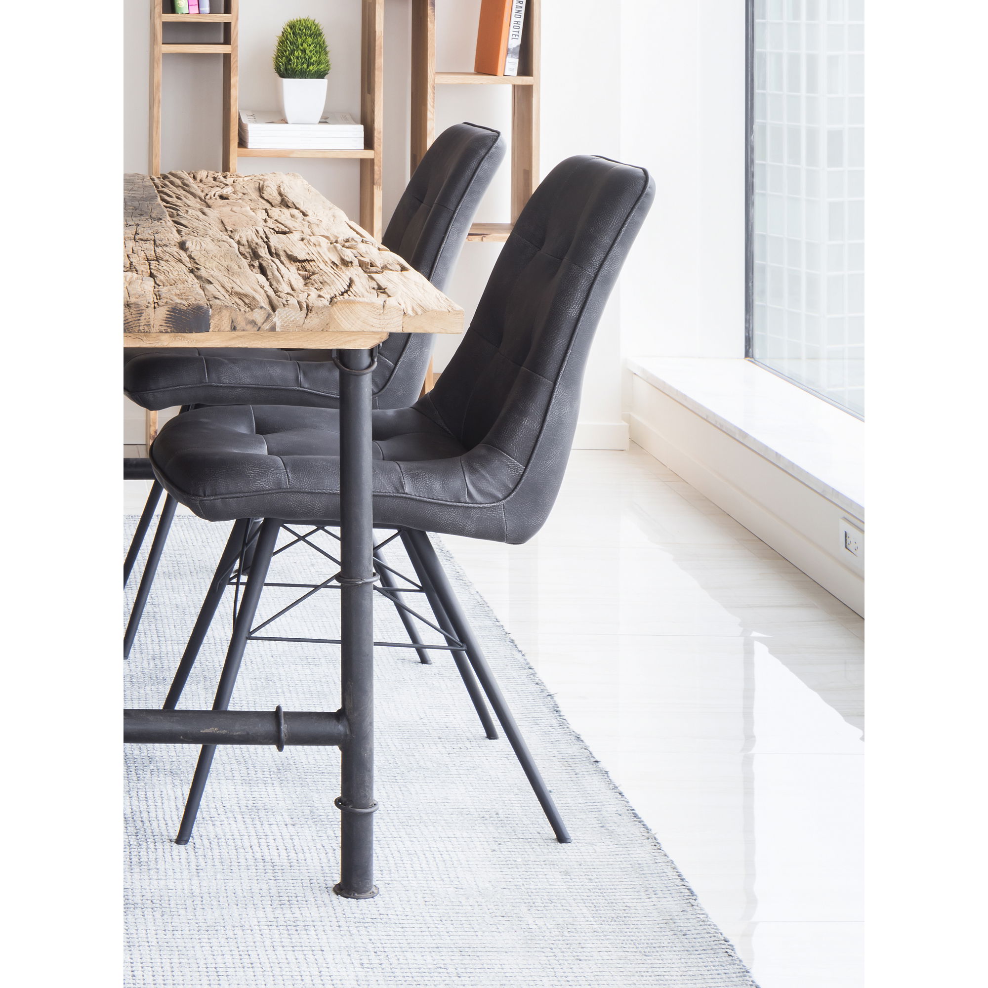 Morrison Side Chair Grey- Set Of Two large image 