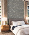 Enchanted Silver Wallpaper, by York Wall, 27' length x 2'3" width x 0.02" depth thumbnail 2
