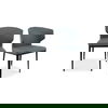 Delaney Dining Chair Grey - Set Of Two thumbnail 0