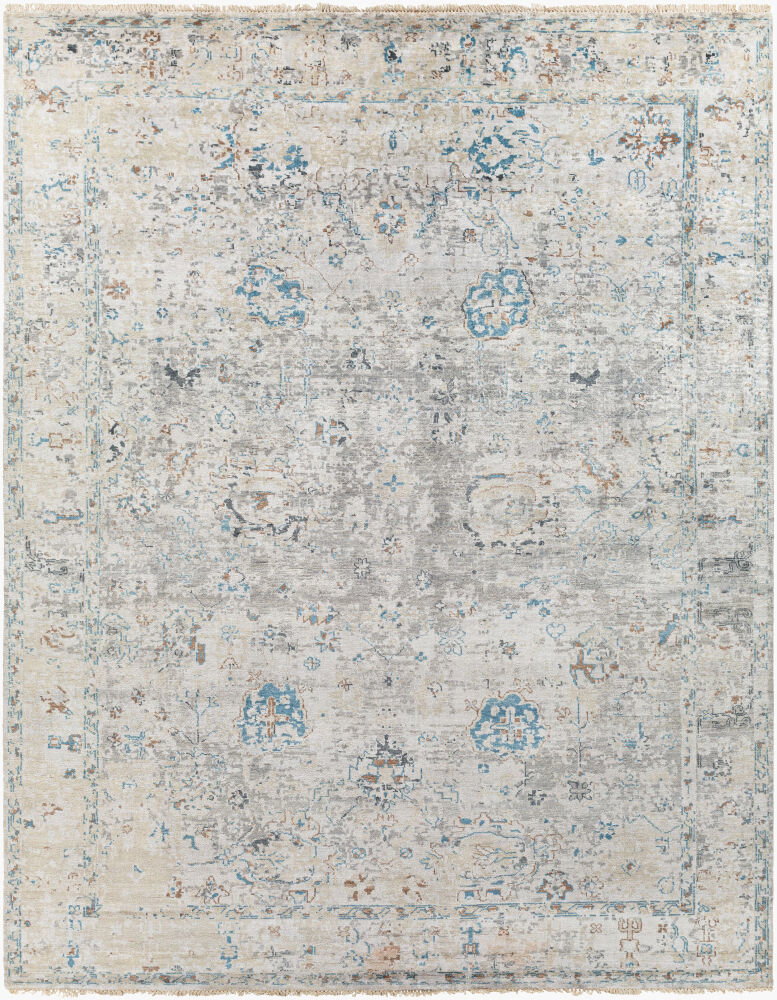 Theodora Handmade Rug, by Surya, 1'6" length x 1'6" width