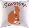 Gratitude Accent Pillow, Decorative Pillow by Surya, 18" length x 18" width thumbnail