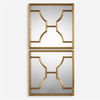 Misa Gold Square Mirrors S/2 thumbnail 0